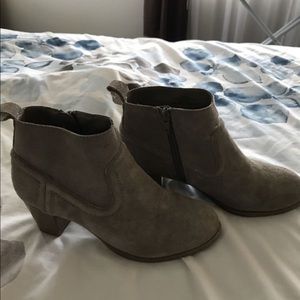 Faux Suede Booties
